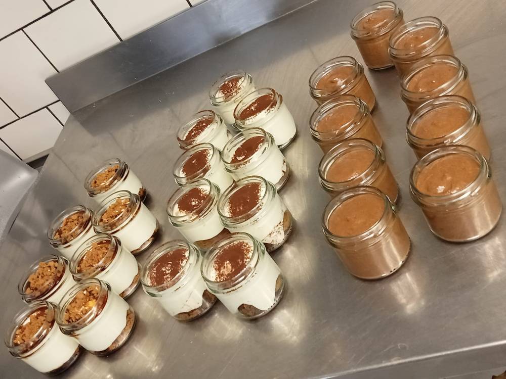Les desserts